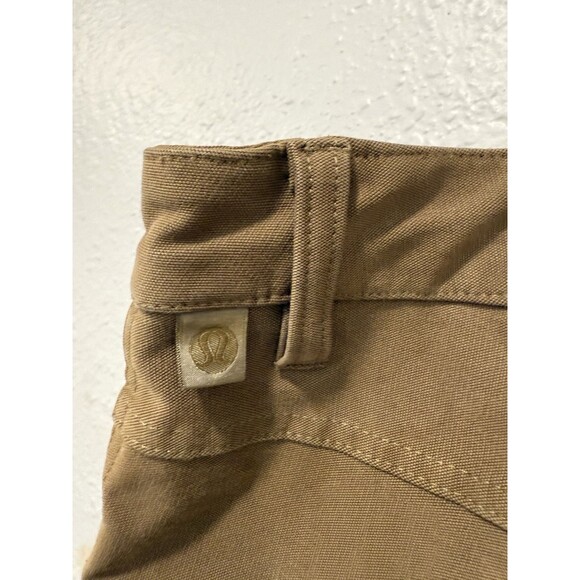 Lululemon Men’s ABC Pants 36 Brown Slim Fit Casual Chino Style - Picture 4 of 6